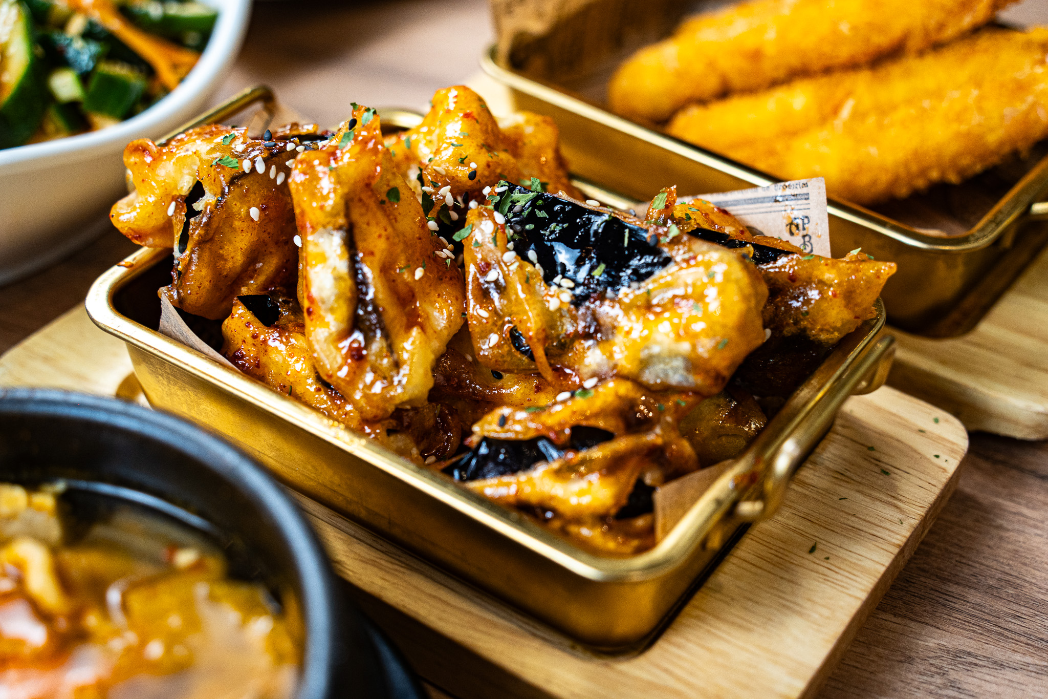 Aubergine frite